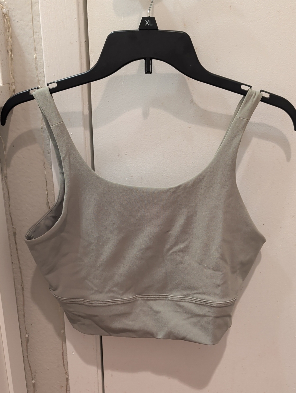 Nike Light Sage Yoga Luxe Crop Tank